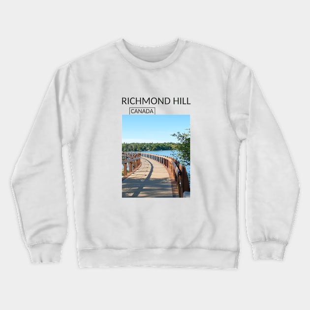 Richmond Hill Ontario Canada Souvenir Present Gift for Canadian T-shirt Apparel Mug Notebook Tote Pillow Sticker Magnet Crewneck Sweatshirt by Mr. Travel Joy